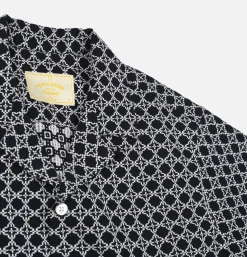 PORTUGUESE FLANNEL Chemises<Chemise Tile White Navy