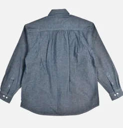 FRIZMWORKS Chemises<Cigarette Chambray Shirt Blue
