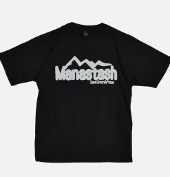 MANASTASH T-shirts<Citee Polepole Black