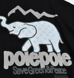 MANASTASH T-shirts<Citee Polepole Black