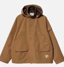 CARHARTT WIP Vestes<Clarton Jacket Hamilton Brown