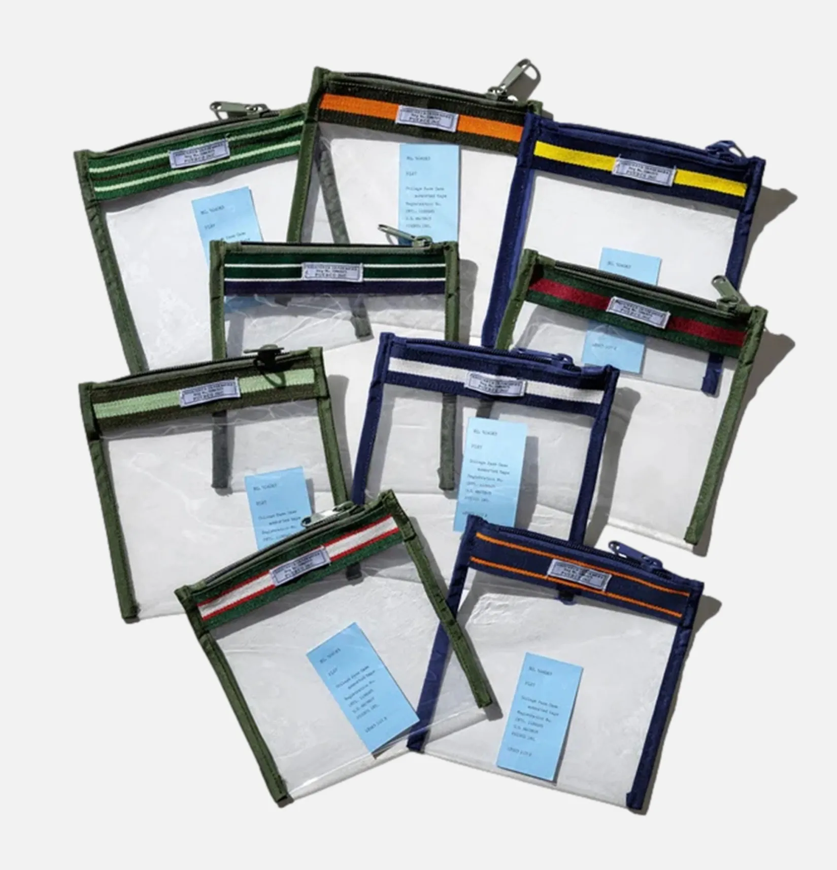 PUEBCO Petite Maroquinerie<College Pass Sheet Green