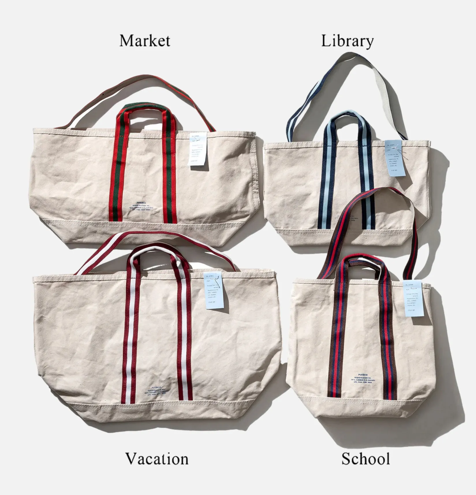 PUEBCO Tote-bags<College Tote Bag School