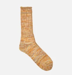 Homme ANONYMOUS ISM Chaussettes<5color Mix Crew Socks Yellow