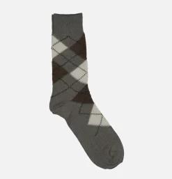 Femme YAHAE Autres|Chaussettes<Cotton Alpaca Yak Socks Dark Grey