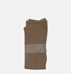 Femme YAHAE Autres|Chaussettes<Cotton Yak Knee Socks