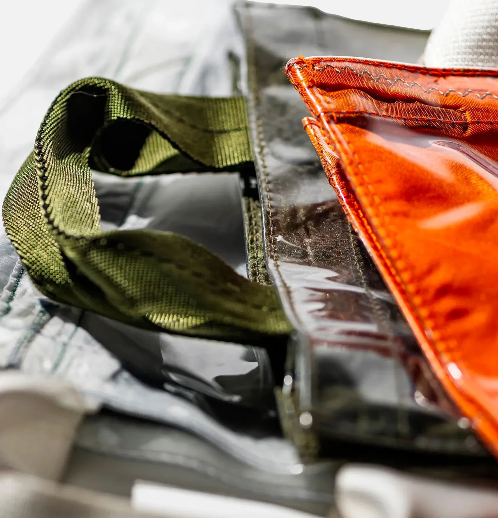 PUEBCO Tote-bags<Covered Parachute Document Bag Olive