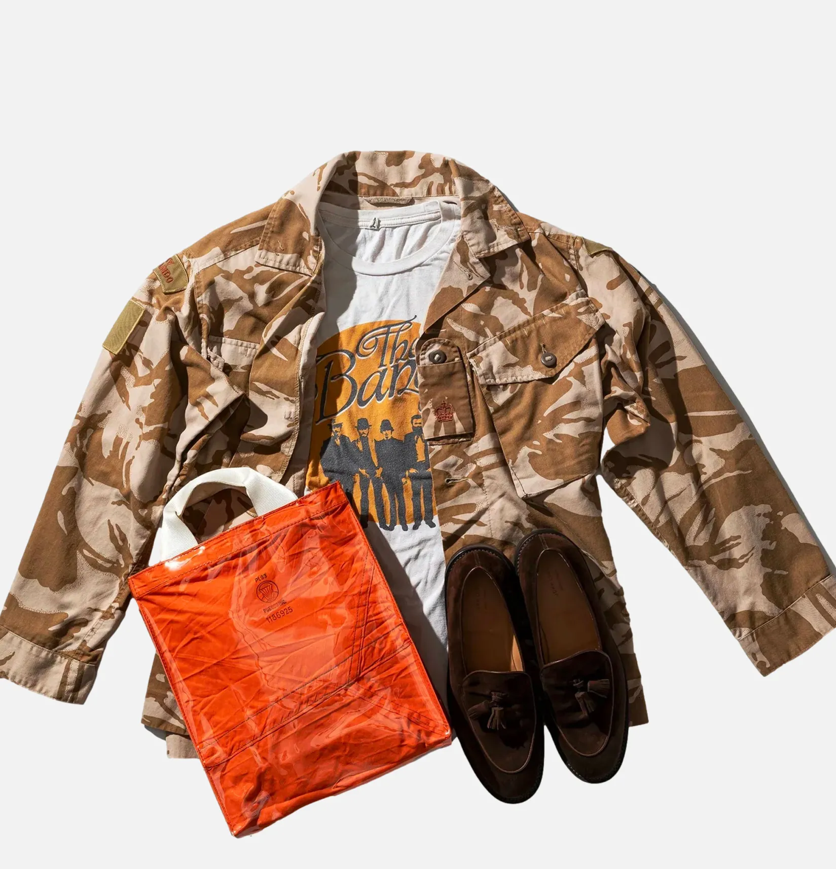 PUEBCO Tote-bags<Covered Parachute Document Bag Orange
