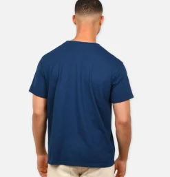 GOOD ON T-shirts<Crew Tee Non Pigmente Lagoon