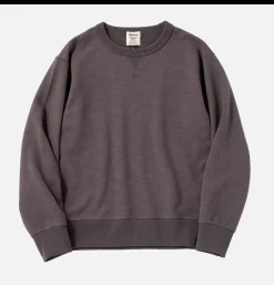 JACKMAN Sweats & Polaires<Crewneck Sweater Falcon Gray