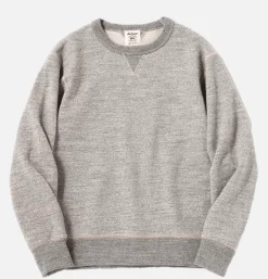 JACKMAN Sweats & Polaires<Crewneck Sweater Heather Grey