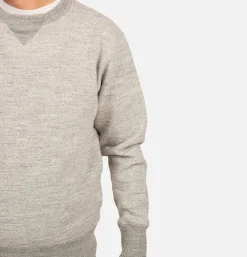 JACKMAN Sweats & Polaires<Crewneck Sweater Heather Grey
