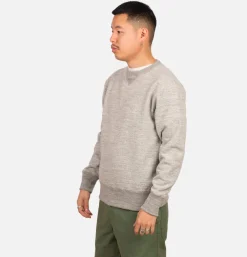 JACKMAN Sweats & Polaires<Crewneck Sweater Heather Grey