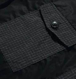 STANDARD TYPES Vestes<Cropped Work Jacket Check Noir