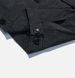 STANDARD TYPES Vestes<Cropped Work Jacket Check Noir