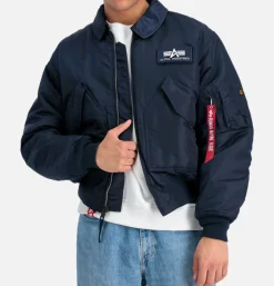 ALPHA INDUSTRIES Vestes<Cwu 45 Jacket Navy