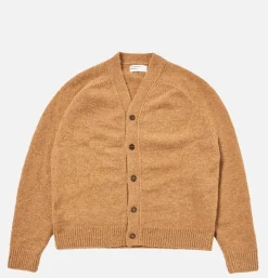 UNIVERSAL WORKS Pulls & Cardigans<David Cardigan Sand