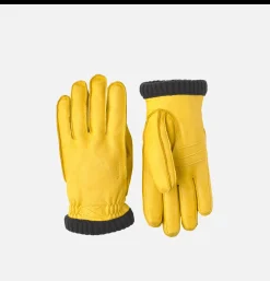 HESTRA Gants • Bonnets • Echarpes<Deerskin Gloves Yellow