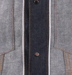 NAKED & FAMOUS Vestes<Denim Jacket Left Hand Twill