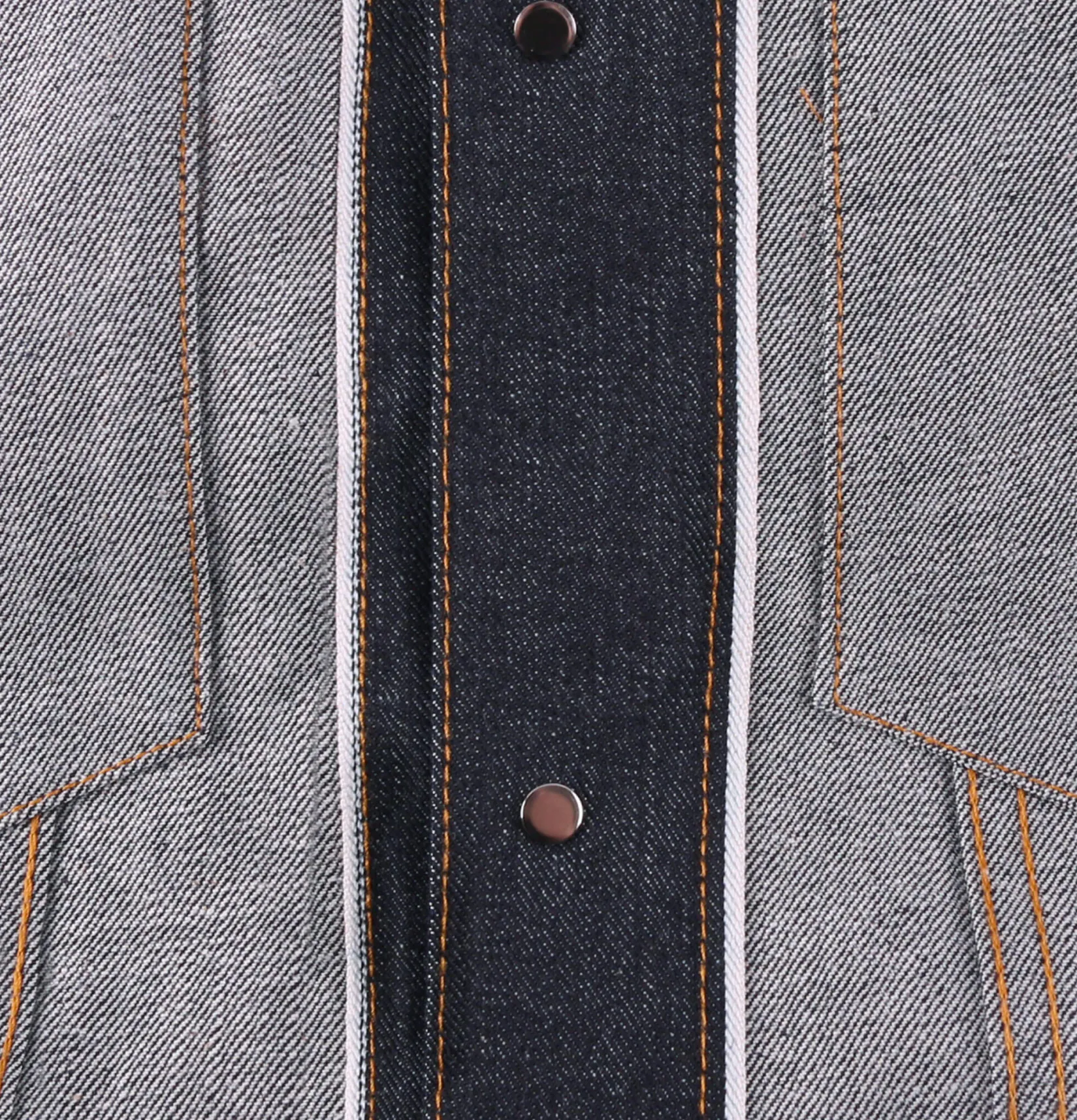 NAKED & FAMOUS Vestes<Denim Jacket Left Hand Twill