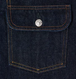 EDWIN Vestes<Denim Jacket 14oz Kurabo Red