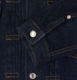 EDWIN Vestes<Denim Jacket 14oz Kurabo Red