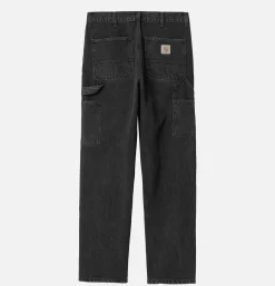 CARHARTT WIP Pantalons<Double Knee Pant Black Washed