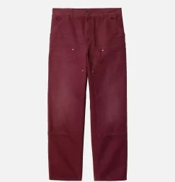 CARHARTT WIP Pantalons<Double Knee Pant Malbec