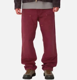 CARHARTT WIP Pantalons<Double Knee Pant Malbec