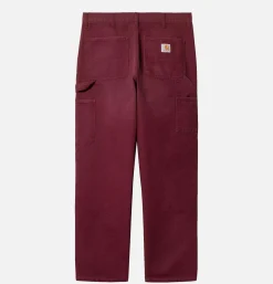 CARHARTT WIP Pantalons<Double Knee Pant Malbec