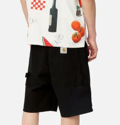 CARHARTT WIP Shorts<Double Knee Short Noir
