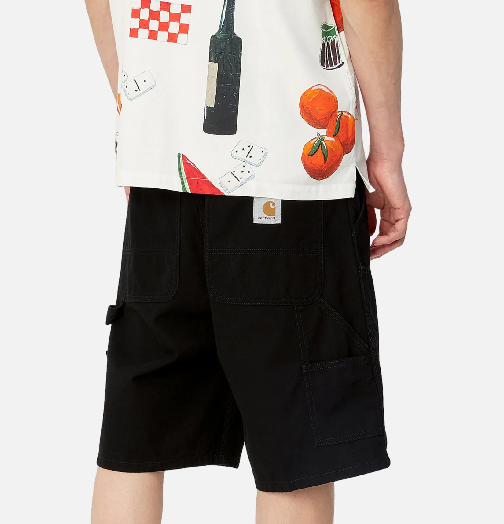 CARHARTT WIP Shorts<Double Knee Short Noir