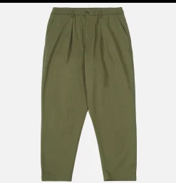 UNIVERSAL WORKS Chinos<Double Pleat Pant Light Olive