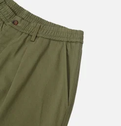 UNIVERSAL WORKS Chinos<Double Pleat Pant Light Olive
