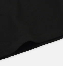 FRIZMWORKS T-shirts<Double Rib Oversized Tee Black