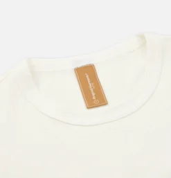 FRIZMWORKS T-shirts<Double Rib Oversized Tee White