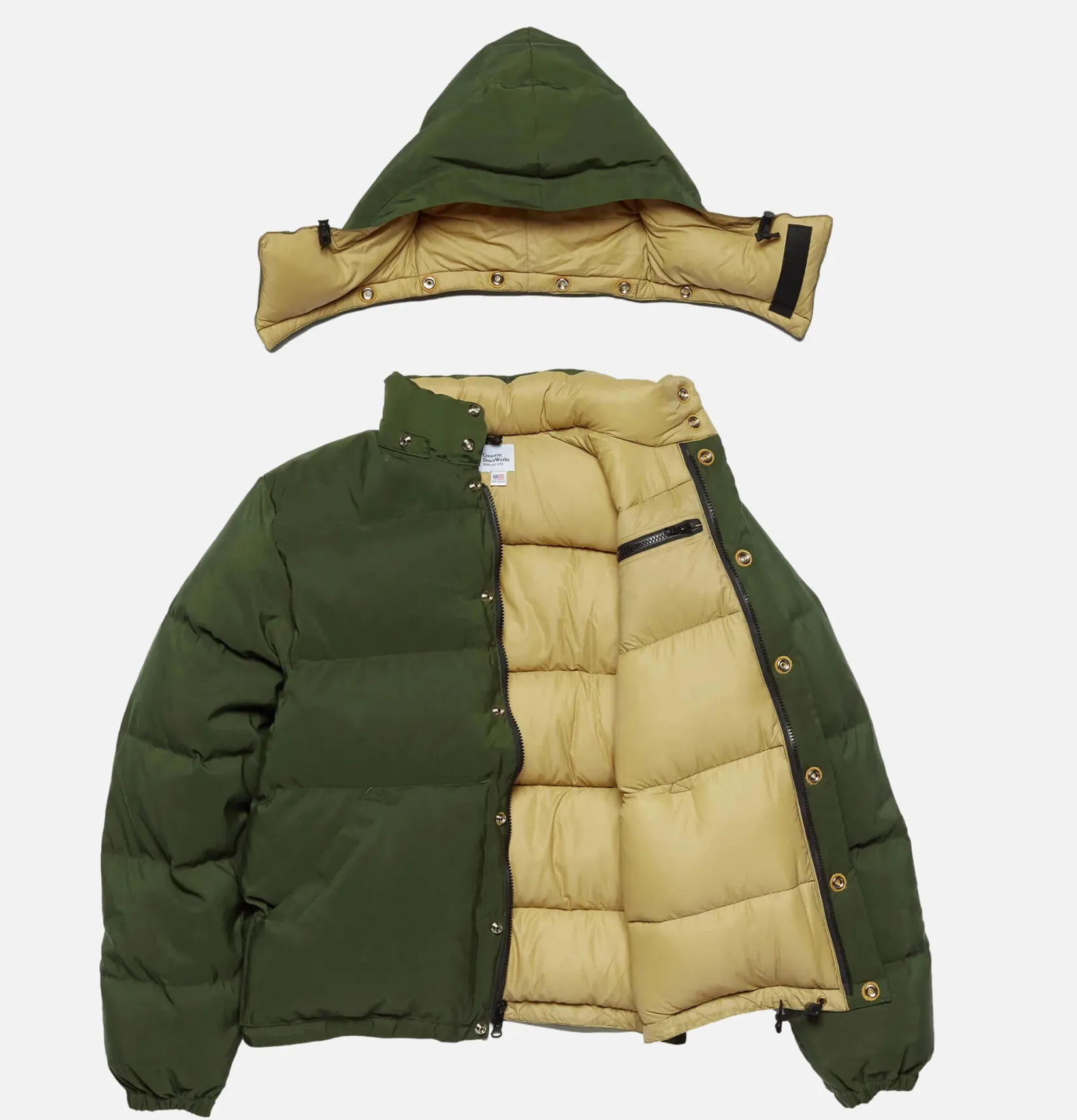 CRESCENT DOWN WORKS Blousons & Manteaux<Down Sweater Jacket Olive
