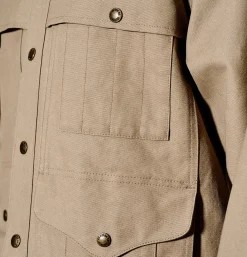 FILSON Vestes<Dry Tin Cruise Gray Khaki