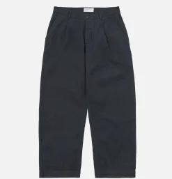 UNIVERSAL WORKS Pantalons<Duke Pant Cotton Navy