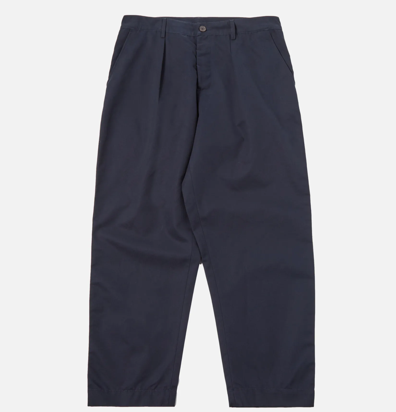 UNIVERSAL WORKS Pantalons<Duke Pant Polytech Navy