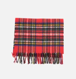 JOSHUA ELLIS Gants • Bonnets • Echarpes<Echarpe Cachemire Tartan Red