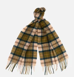 BARBOUR Gants • Bonnets • Echarpes<Echarpe Lambswool Tartan Green