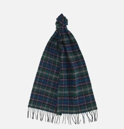 BARBOUR Accessoires|Gants • Bonnets • Echarpes<Echarpe Tartan Lambswool Scarf Green Loch