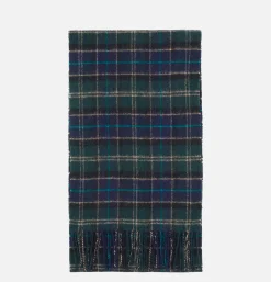 BARBOUR Accessoires|Gants • Bonnets • Echarpes<Echarpe Tartan Lambswool Scarf Green Loch