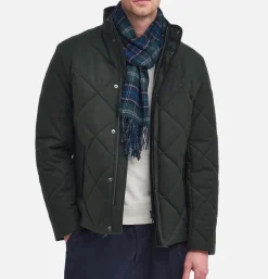 BARBOUR Accessoires|Gants • Bonnets • Echarpes<Echarpe Tartan Lambswool Scarf Green Loch