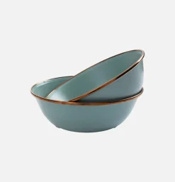 BAREBONES Outdoor<Enamel Bowl Set X 2 Mint