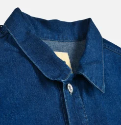 FOB FACTORY Chemises<F2442 Denim Us Army Shirt P/o