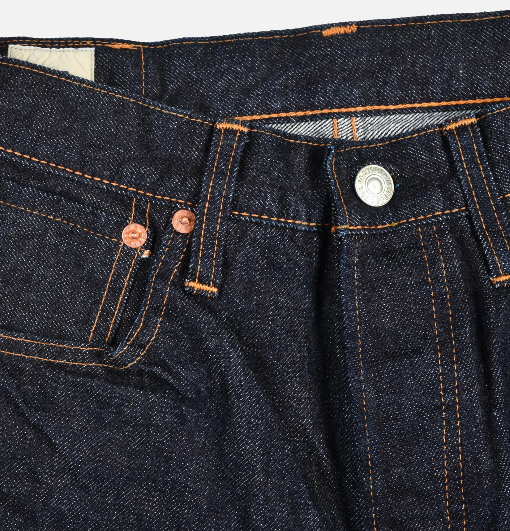 FOB FACTORY Jeans<F153 Selvedge Denim Tapered