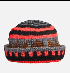 SUBLIME Gants • Bonnets • Echarpes<Fine Hand Knit Hat Black