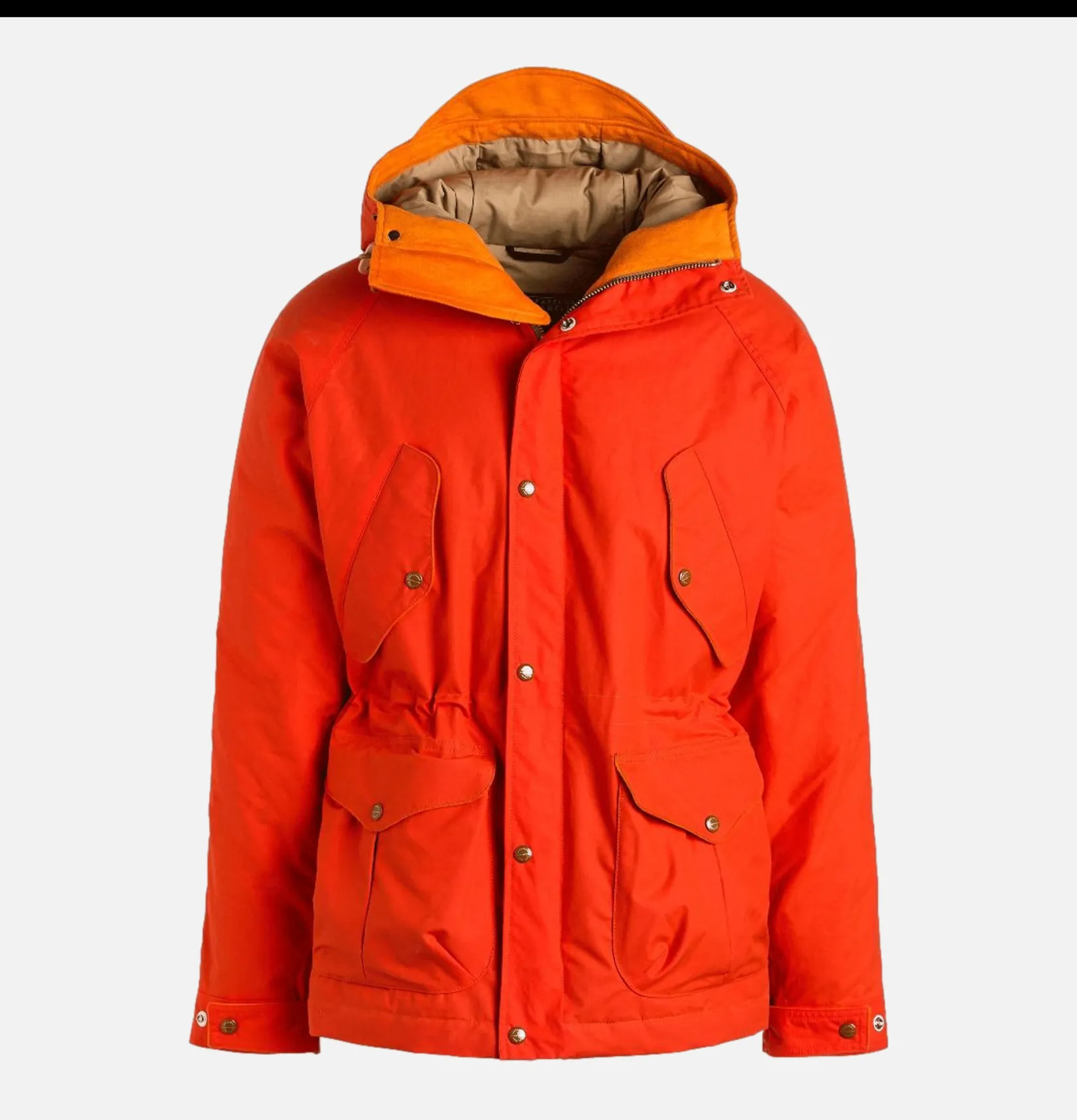 MANIFATTURA CECCARELLI Blousons & Manteaux<Fisherman Down Parka Orange